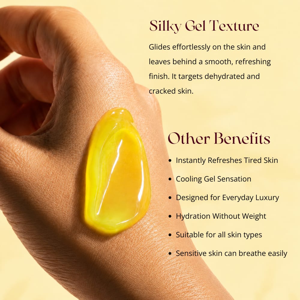 23U FOREVER Lustrous Gel Cream | Moisturizer Antioxidant Rich Weightless Hydration for Dewy Radiant Skin | Oil-Free Non-Greasy Daily Face Cream | For Sensitive and All Skin Types | 50 ml view 2
