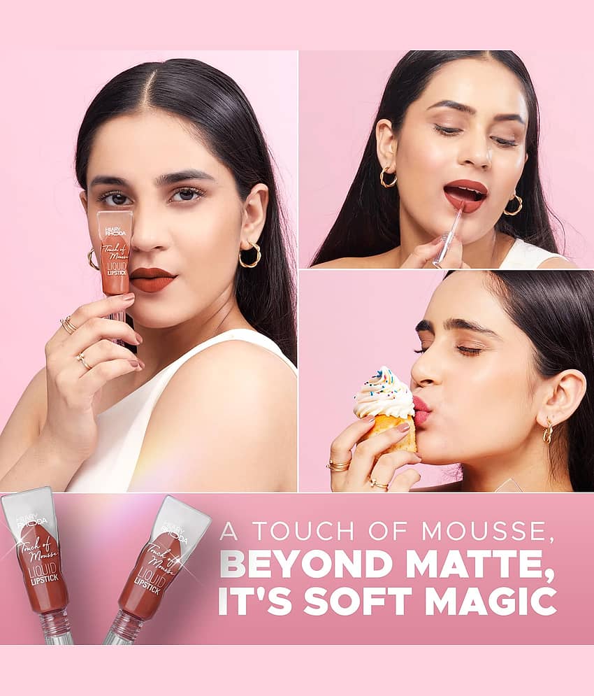 Hilary Rhoda Red Matte Waterproof Liquid Lipstick ( Pack of 1 ) view 2