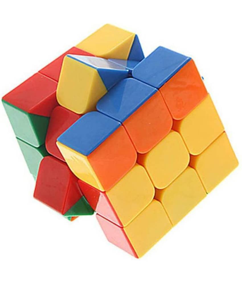 Tuelip Multicolor Sticker Less Rubik's Cube for Kids view 2