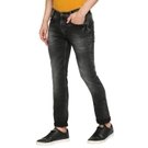 Mufti Men'S Stretch Narrow Fit Black Stone 10.25 Oz Jeans view 2