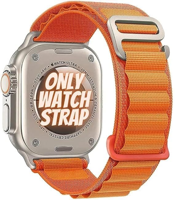 justly Smart Watch Strap Nylon G-Hook Alpine Loop Watch Straps Compatible For Watch Band Replacement Bands (42MM 44MM 45MM / 49MM Strap view 2