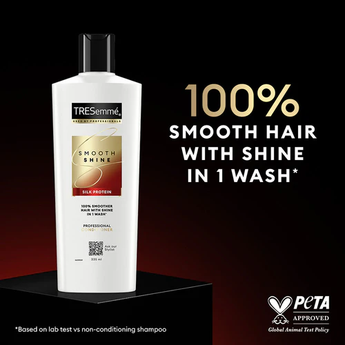 Tresemme Smooth & Shine Pro Collection Conditioner - Vitamin H & Silk Protein, Intense Moisturisation, 190 Ml view 2