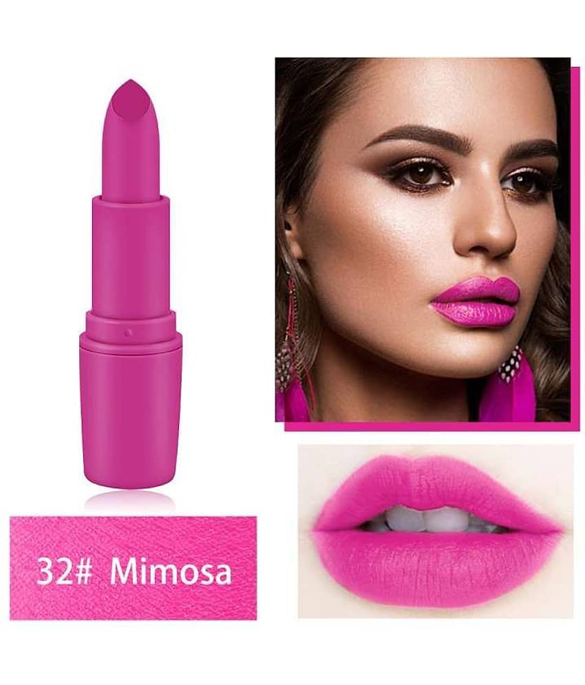 Miss Rose Professional Matte Dark Pink Color Lipstick 3g