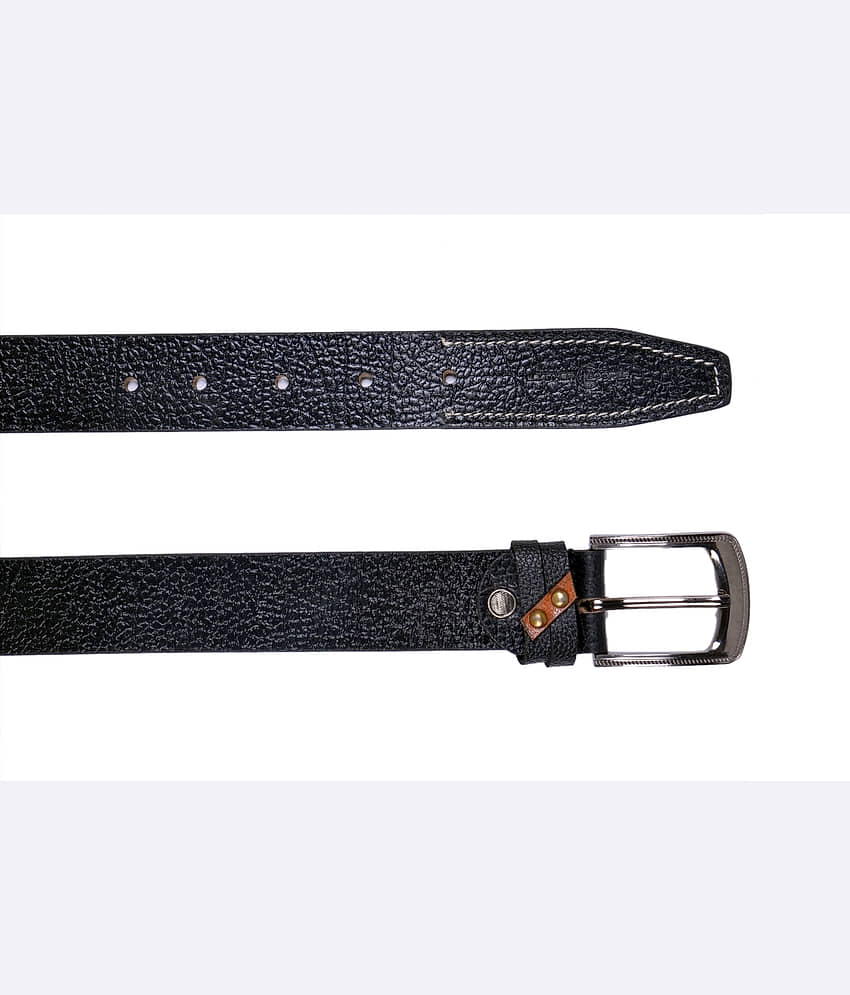 LEATHER COOPER - Black Leather Men's Formal Belt ( Pack of 1 ) view 2