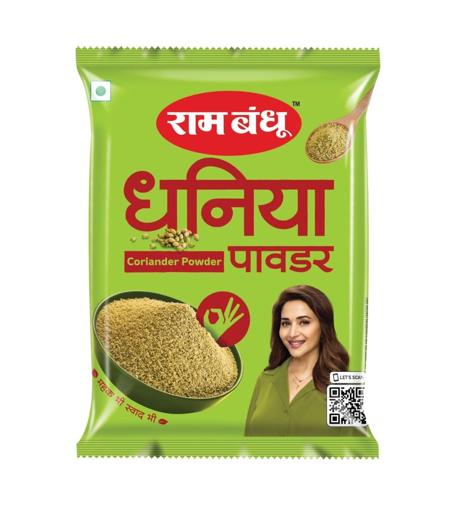 Ram Bandhu Coriander Powder 100G X 3 | Pack of 3 | pure, aromatic spice that enhances the flavor of your curries | stews | and soups | This pack of 3 ensures you’re always stocked up view 2