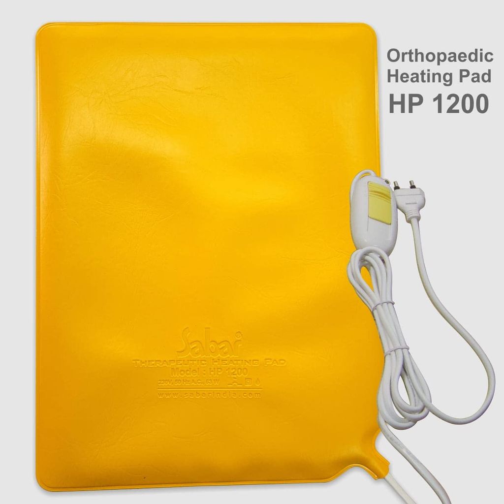 Sabar Orthopaedic Therapeutic Electric Heating Pad for Back Pain Relief w/Two way Power On/Off Switch Control HP-1200 (30x40cms, King Size, XL) view 2