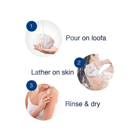 Dove Gentle Exfoliating Nourishing Body Wash, 250 ml Bottle view 2
