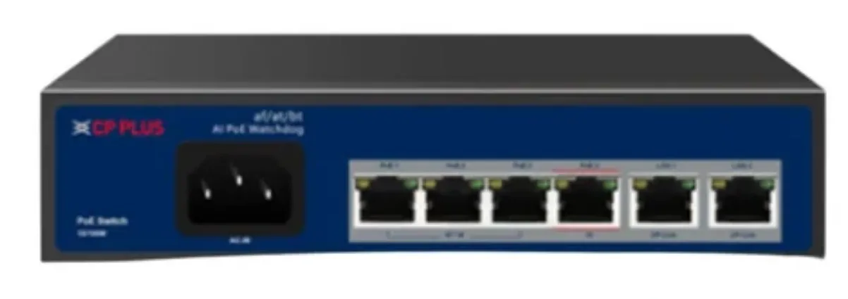 CP-ANW-HP4H2-N65 4 Ports PoE Switch view 2