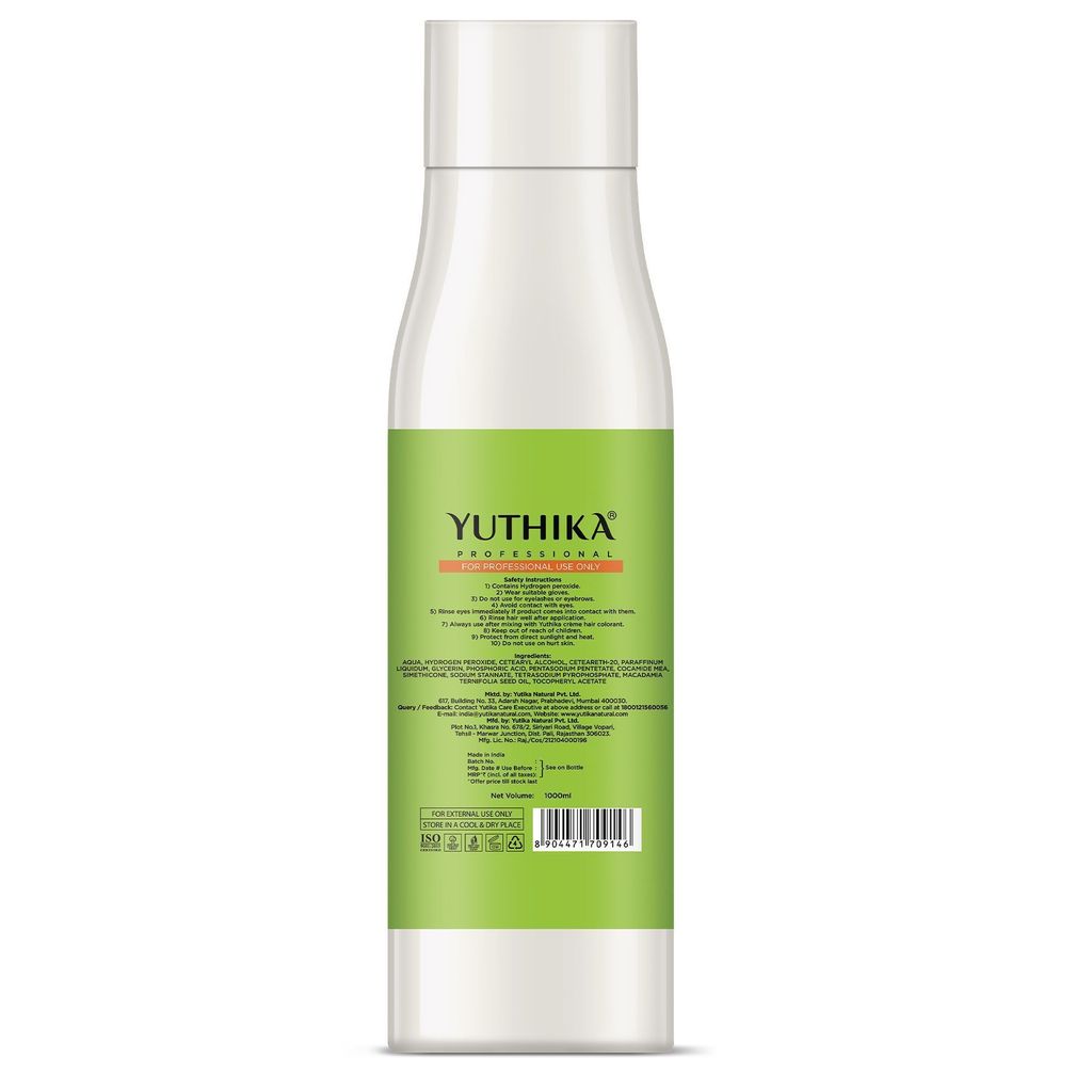Yuthika Professional Developer for Hair Color 40 Volume (12%) 1000ml view 2