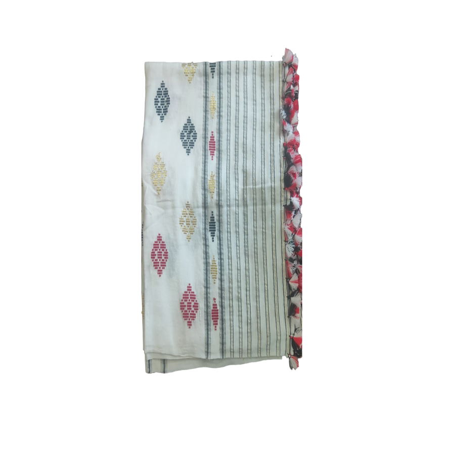 ASSAMESE TRADITIONAL HANDMADE MEKHELA view 2
