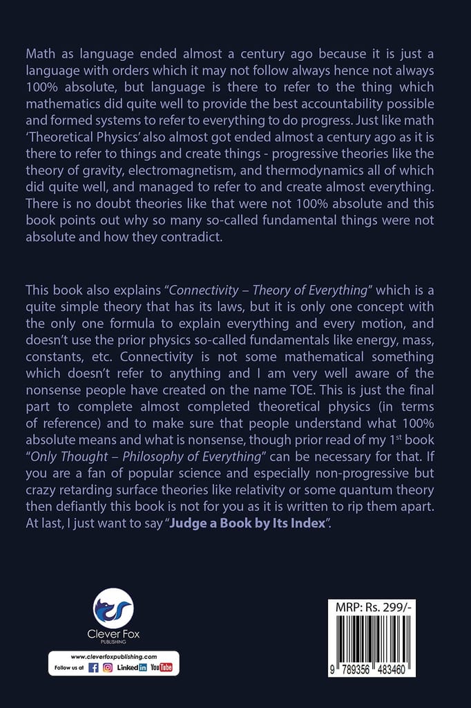 Connectivity: Theory of Everything [Paperback] Sujal Sahu view 2