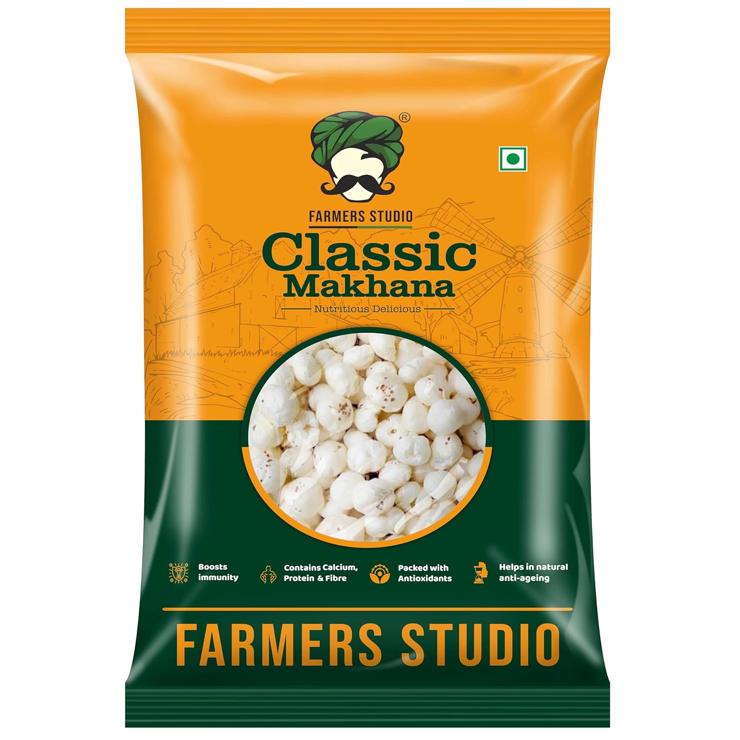 Farmers Studio - Makhana 250g (Foxnuts) | Naturally Grown