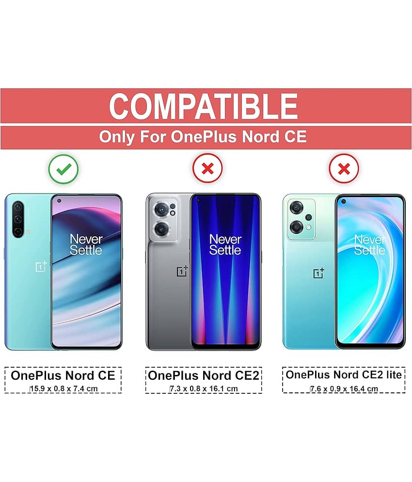 ZAMN Shock Proof Case Compatible For Polycarbonate Oneplus Nord Ce 5G ( ) view 2
