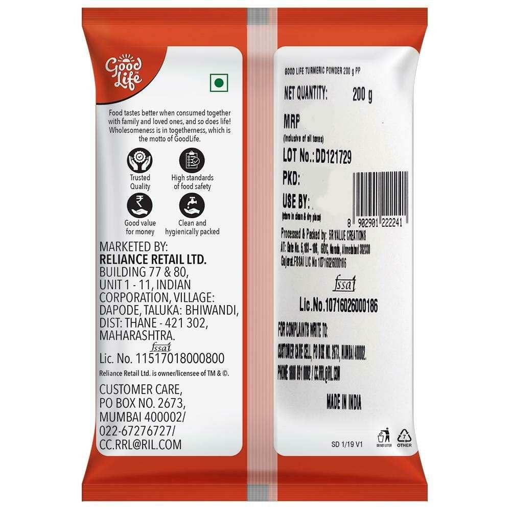 Good Life Turmeric Powder 200 g view 2