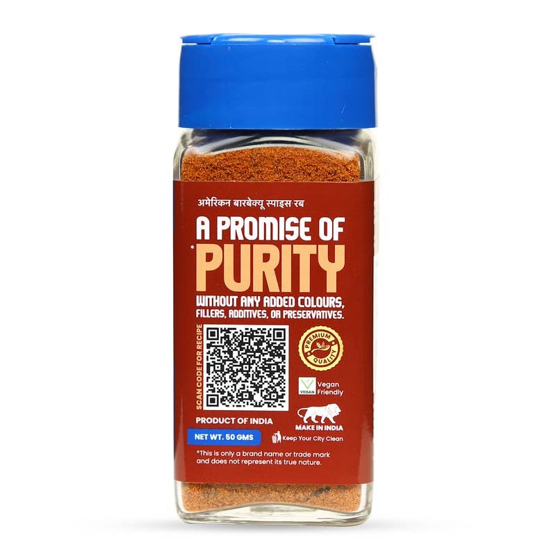 CRISTA American Barbeque Spice Rub, 50 gm view 2