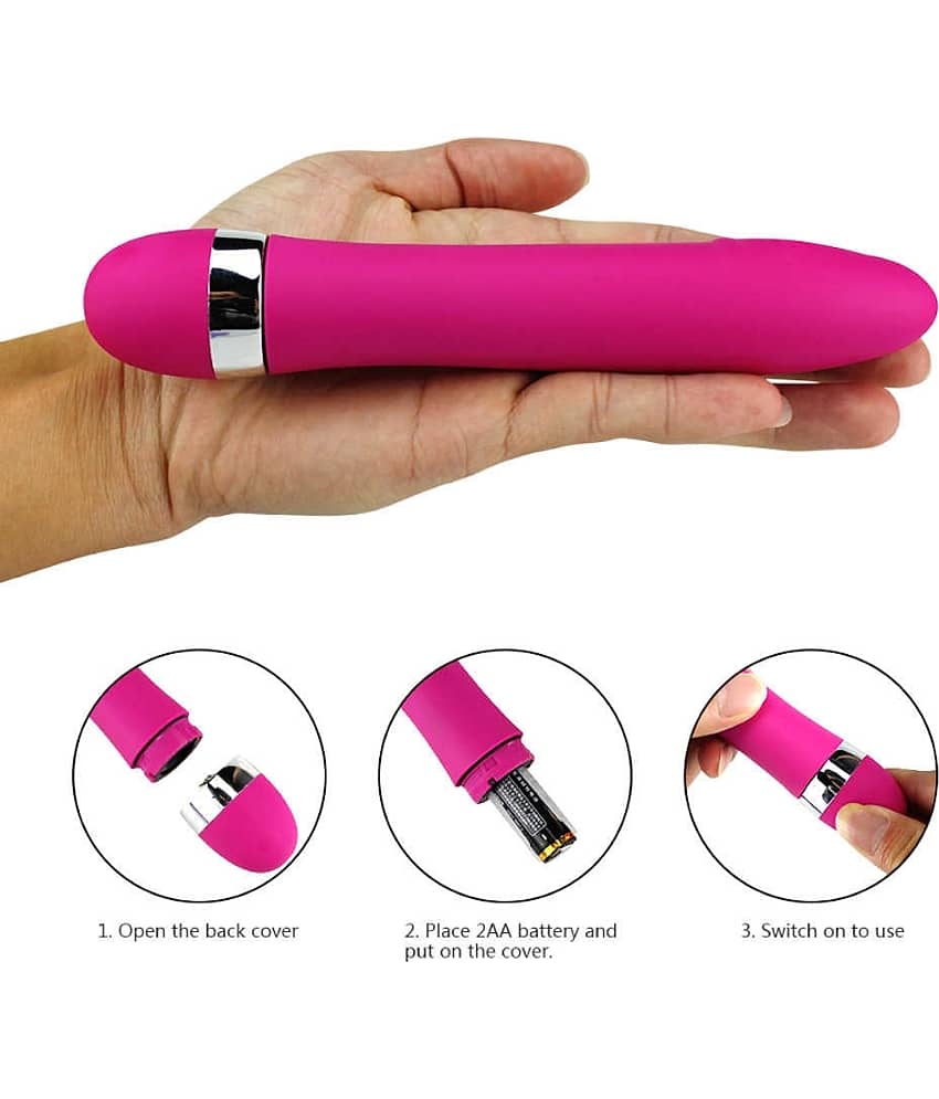 NAUGHTY WORLD WATERPROOF SILENT G-SPOT DILDO VIBRATOR AV STICK view 2