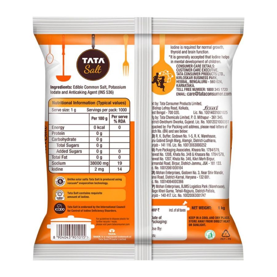 Tata Namak (1 Kg) view 2