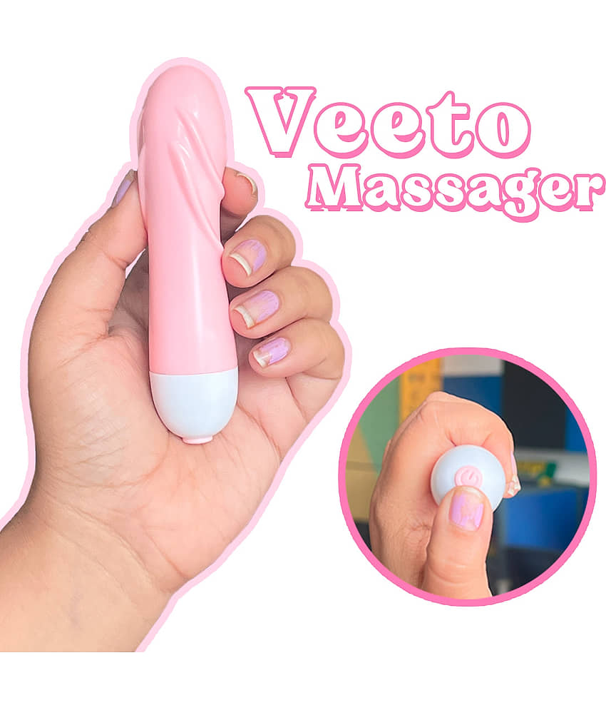 Calmras Veeto Mini Massager, 9 Vibration Modes, Handy, Powerful Massager