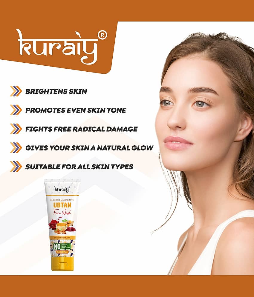 KURAIY Facial Cleanser Face Washing Remove Blackhead Face wash pack of 2 view 2