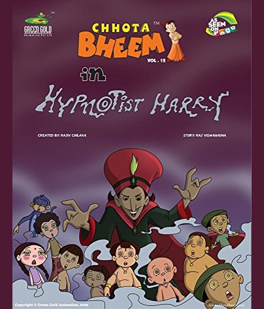Chhota Bheem in Hypnotist Harry (Vol 12)(English)