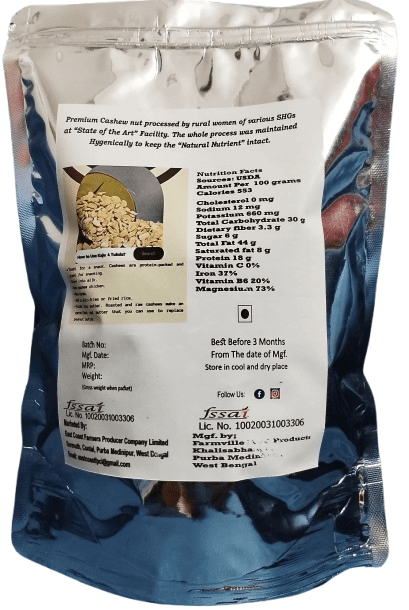 100% Natural Broken cashew view 2