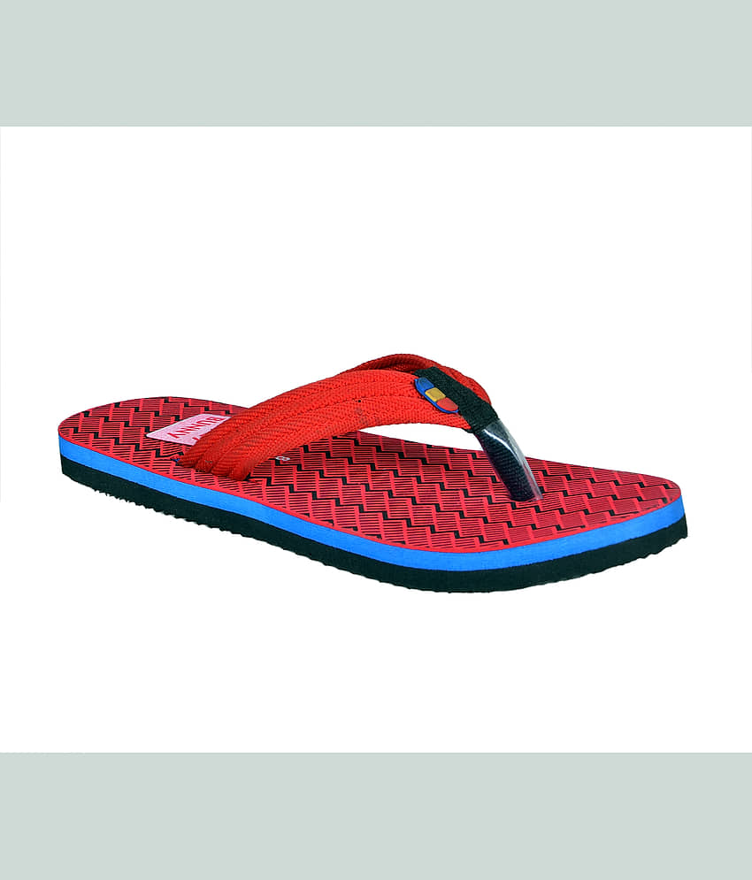 Crazy Bunny - Red Men's Thong Flip Flop view 2