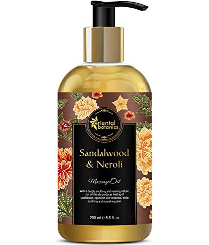 Oriental Botanics Massage Sandalwood & Neroli Body Oil ( 200 mL )