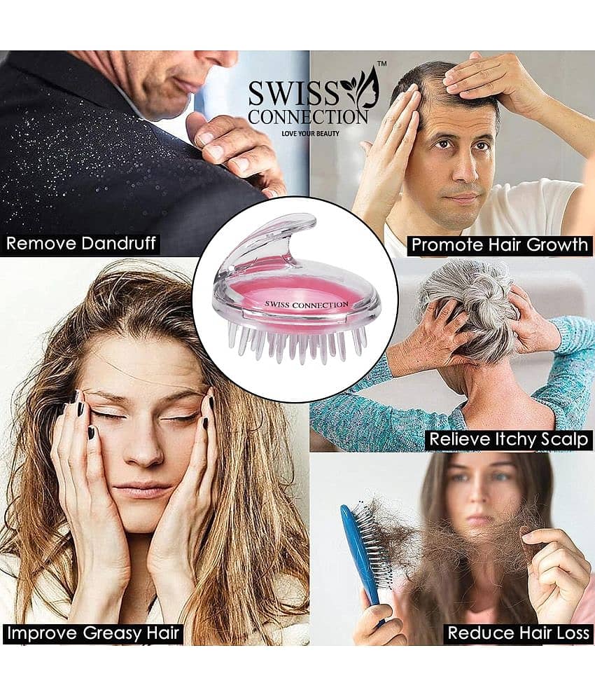 Swiss Connection Scalp Massager Bath Sponge Assorted Pack of 2 view 2