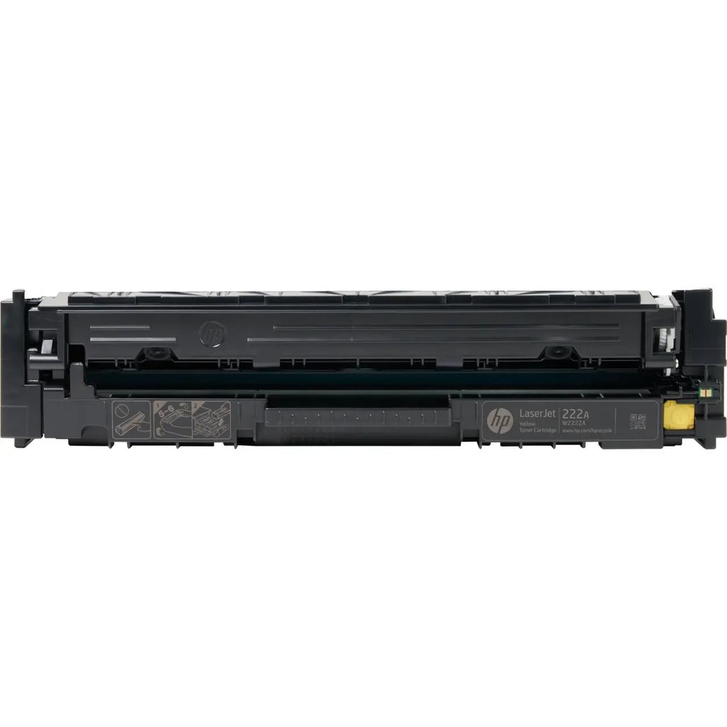 HP 222 Original Yellow Toner Cartridge (W2222A) for HP Color LaserJet Pro 3203dn, 3203dw, MFP 3303fdn, 3303fdw view 2