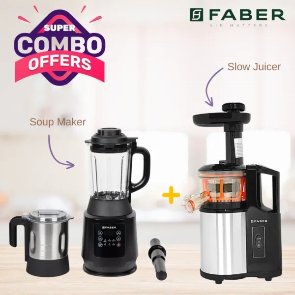 Deals Combo( Soup Maker & Slow Juicer)