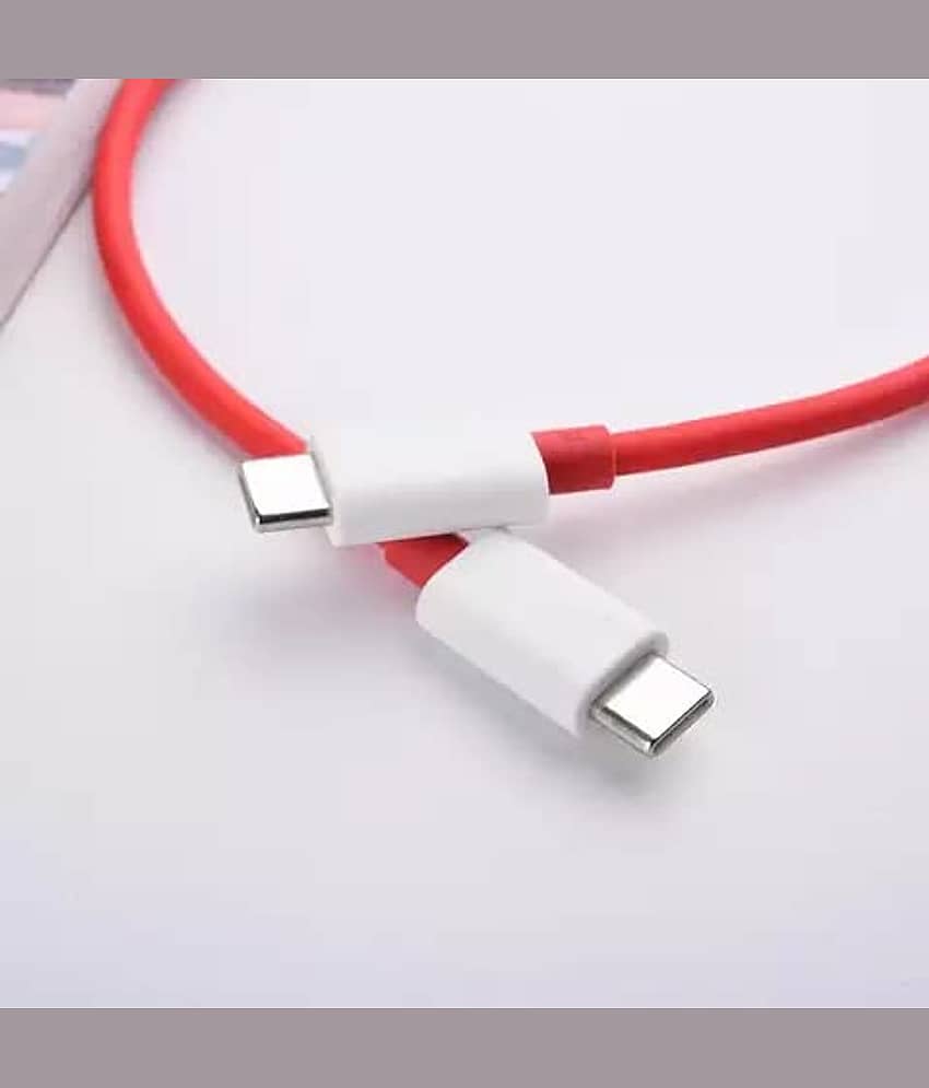 UTTU Red 5 A Type C Cable 1 Meter view 2