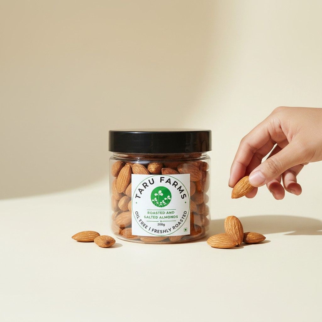 Roasted & Salted Almonds (200g) view 2