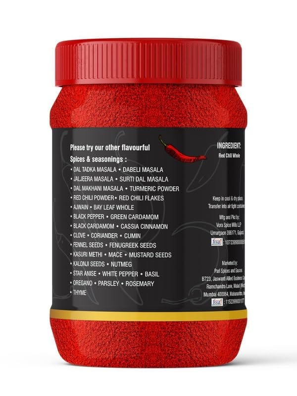 Pari Kashmiri Red Chilli Powder | Lal Mirch | Premium, Authentic,No added colours & preservatives | (Pack of 1 x 1000g) view 2
