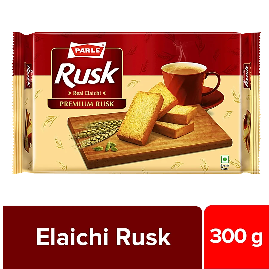 Parle Rusk Real Elaichi, 300 G