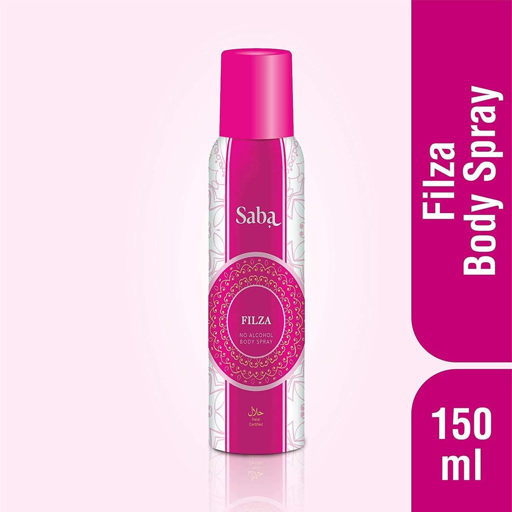 Saba Filza Deodorant No Alcohol Body Spray Combo Pack of 2 view 2