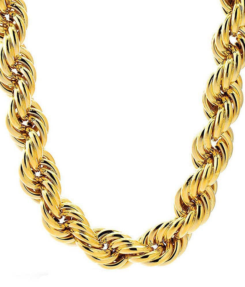 Jewarhaat Gold Plated Chain ( Set of 1 ) view 2