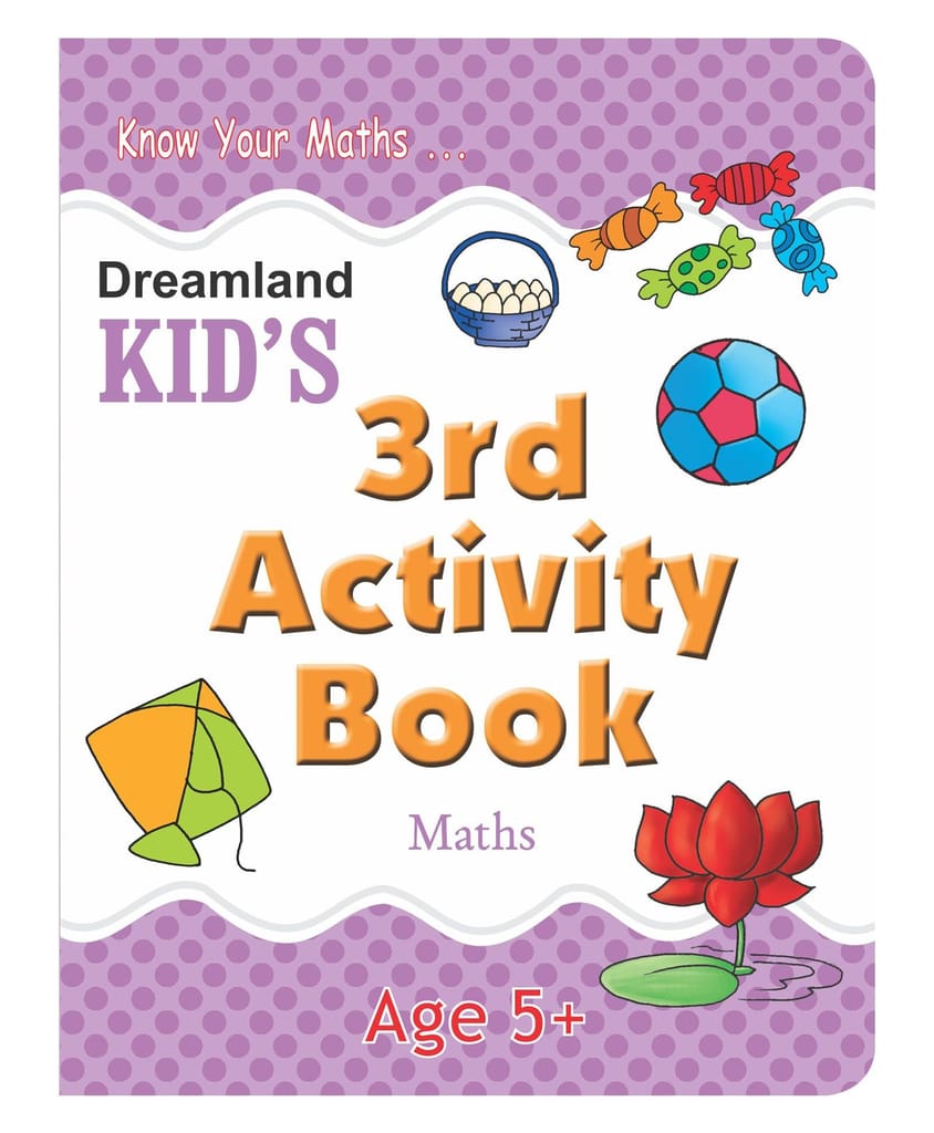 3rd Activity Book Maths [Paperback] Dreamland Publications view 2