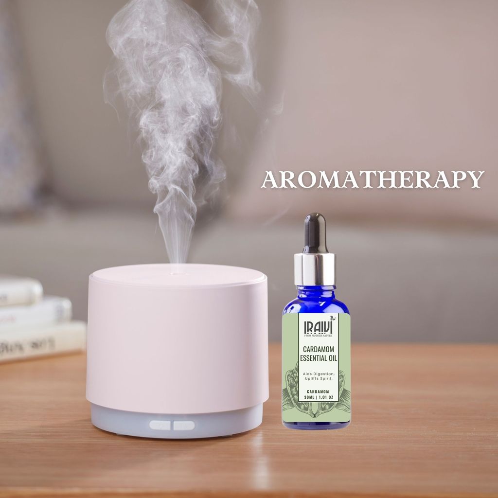 Iraivi Premium Cardamon Essential Oil | Pure & Natural by Iraivi Organics view 2