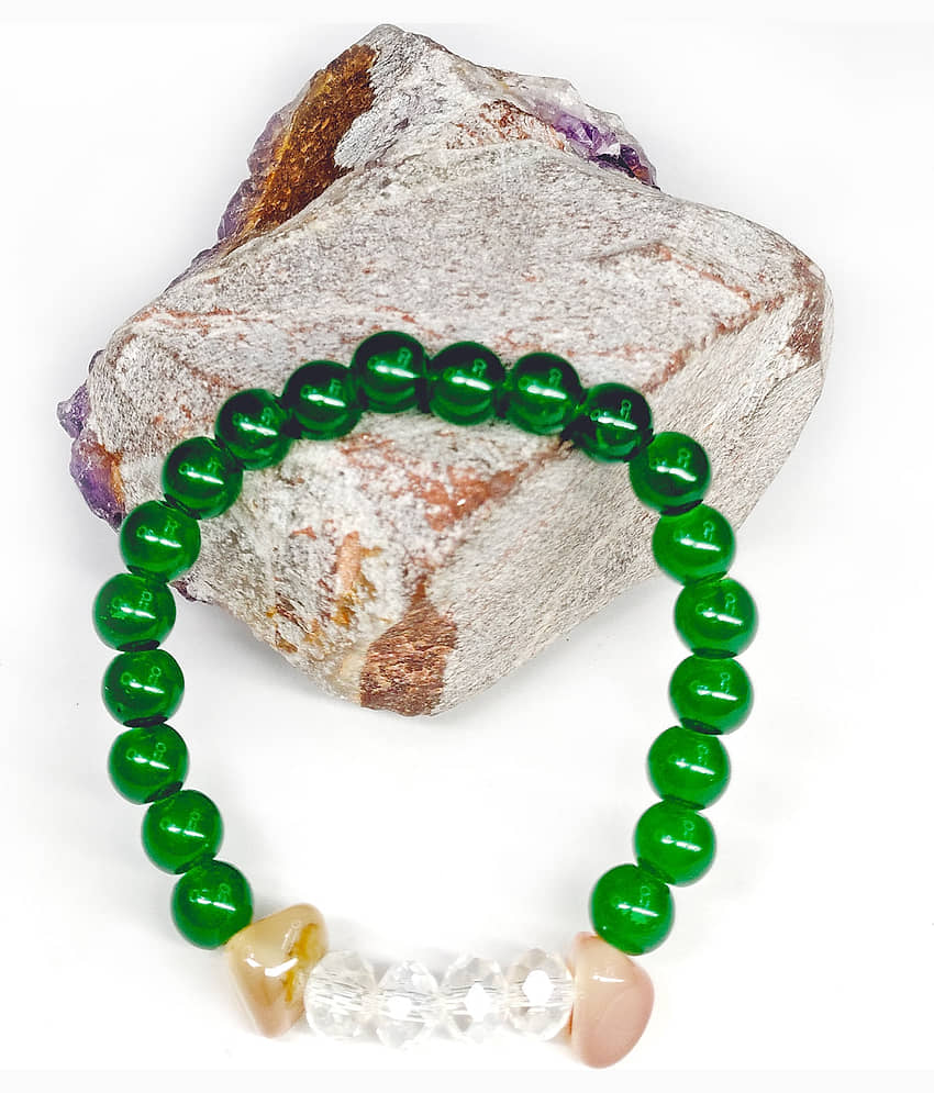 DAIVYA WELLNESS - Green Bracelet ( Pack of 1 ) view 2