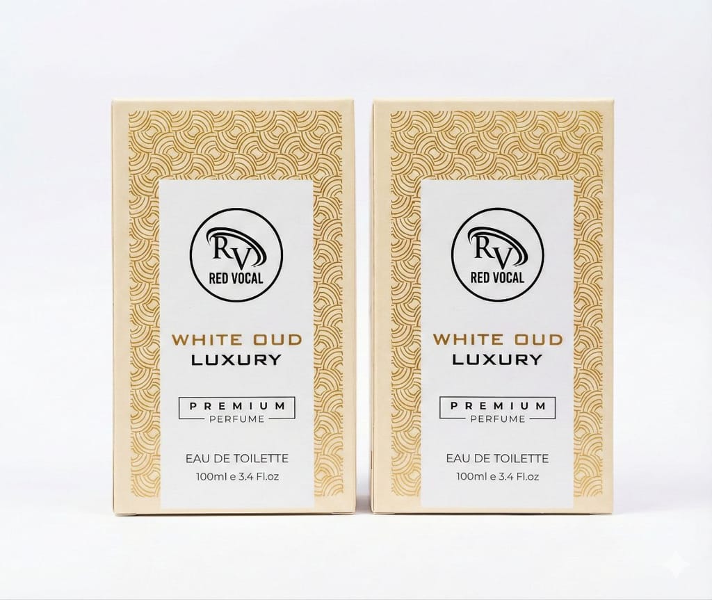 Red Vocal White Oud Luxury Premium Eau De Toilette – Unisex 100ml x 2 | Bold, Sophisticated & Long-Lasting Fragrance view 2