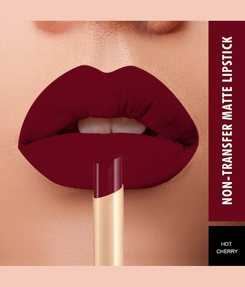 Swiss Beauty Waterproof, Non-Transfer Lipstick (First Love), 2gm view 2