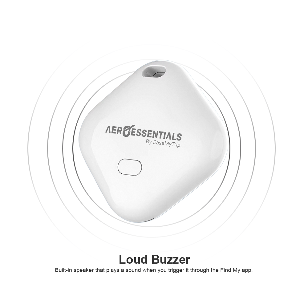 Aeroessentials AeroTag Find My Compatible Item Tracker, UWB Technology, CR2032 Battery, 1-Year Battery Life view 2