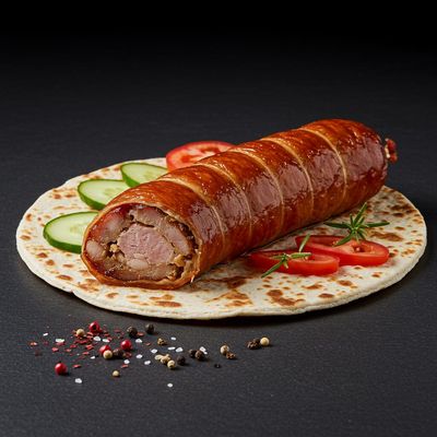 Pork Sausa E Wrap