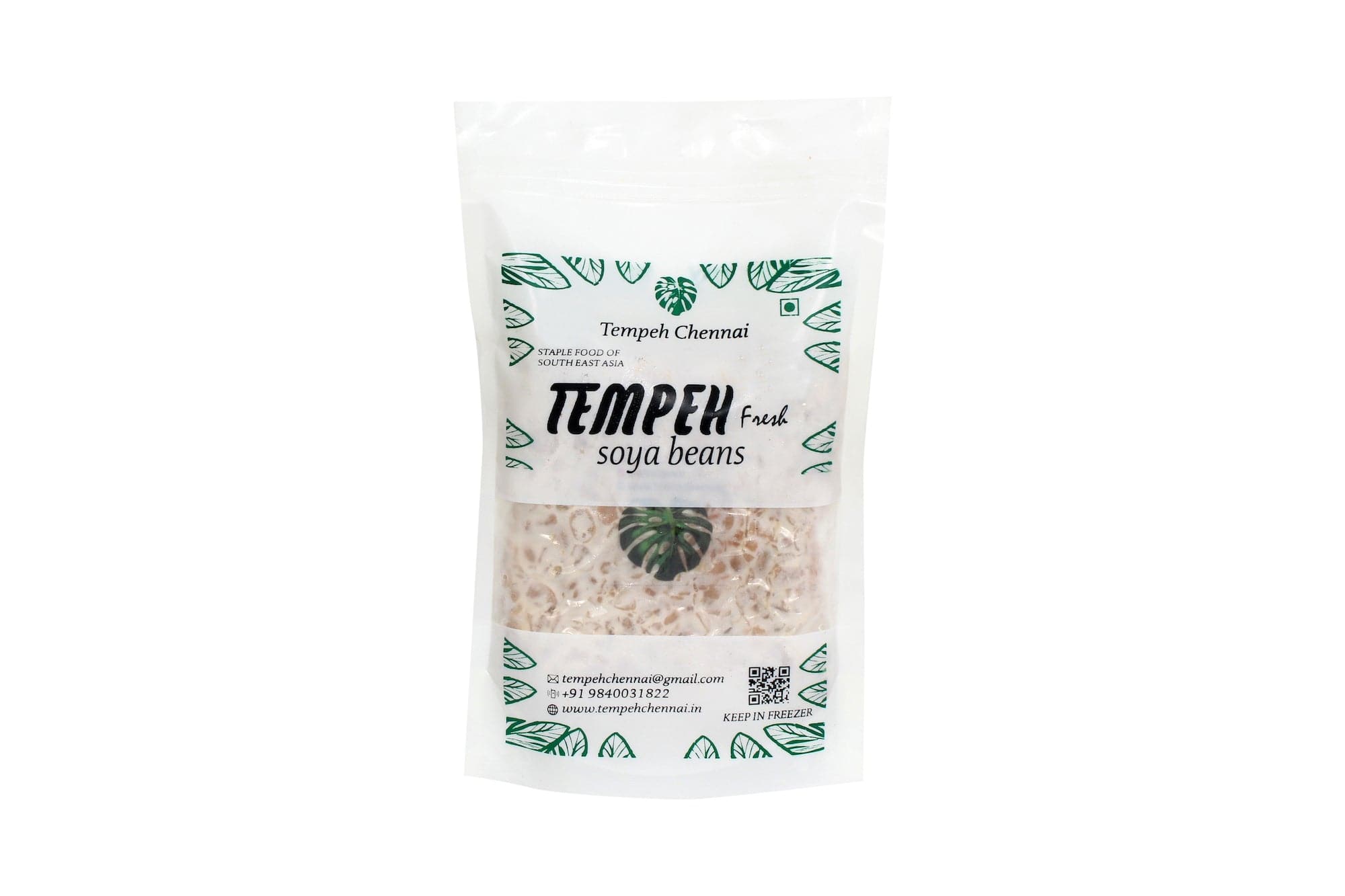 Tempeh Chennai Soybean Hibiscus Tempeh Fresh Original, 200 gm view 2