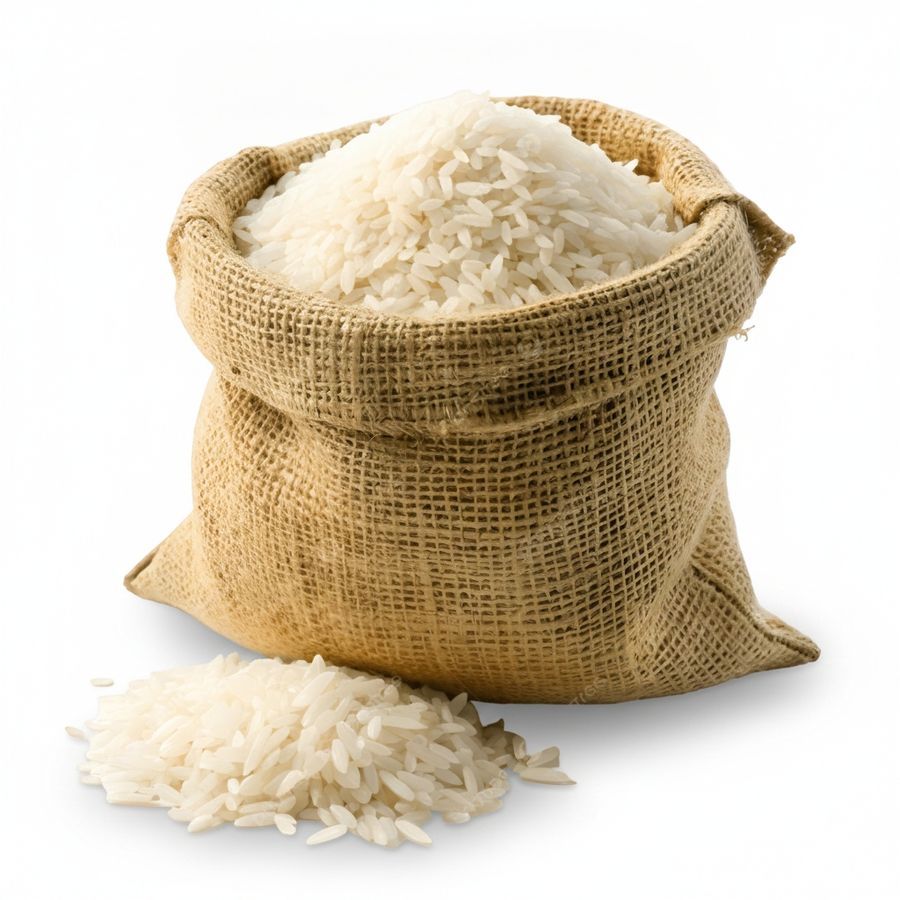Premium Quality White Rice - 50 kg - One jute sack view 2