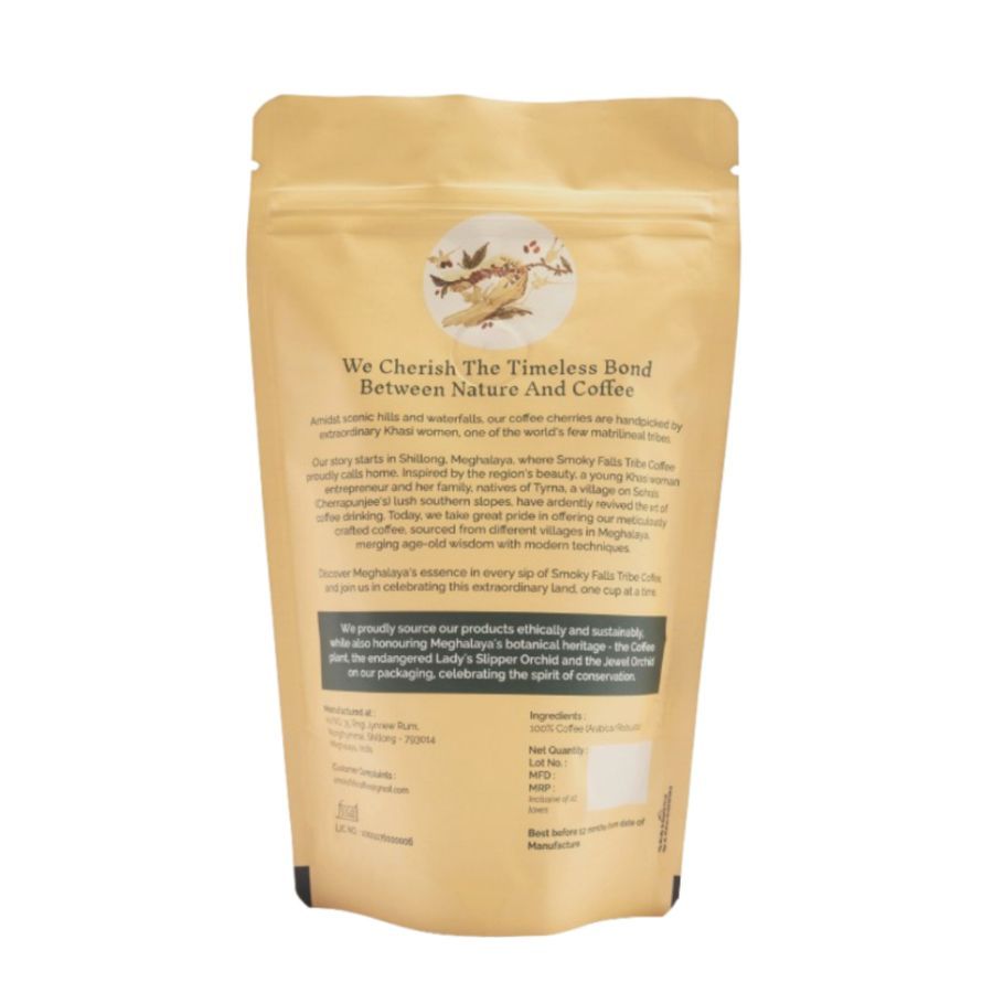 DARK ROASTED COFFEE BEANS - 100 gm - 100 gm view 2