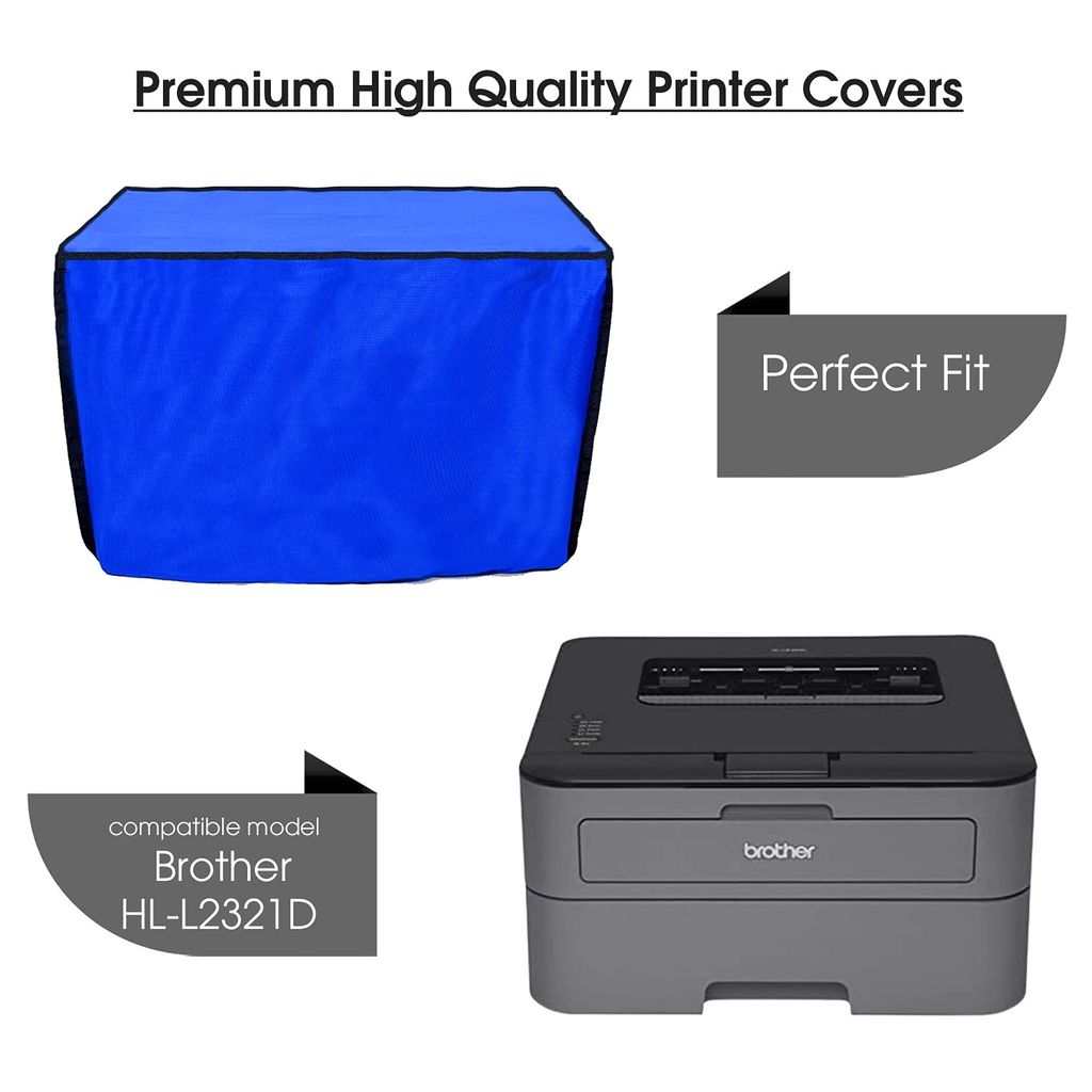 Palap Super Premium Dust Proof Printer Cover for Brother HL-L2321D (Blue,40.6 x 41 x 23.3 cm) view 2