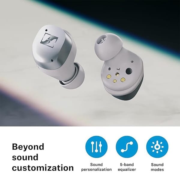 Sennheiser Momentum 4 True Wireless Smart Earbuds view 2