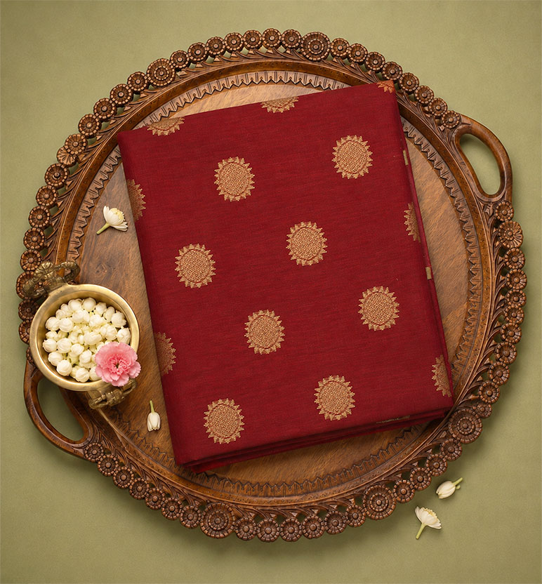 Handloom Chanderi Silk Cotton Saree