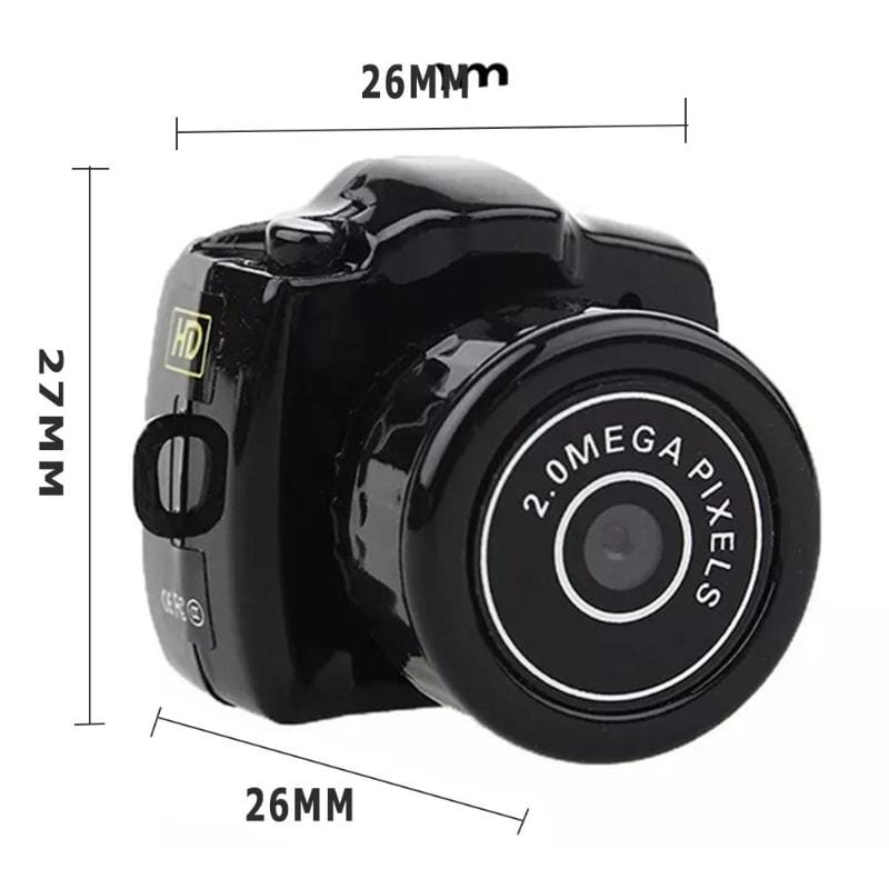 AUSHA Portable Mini Spy Camera | Full HD Video Recorder for Home, Office & Personal Security view 2